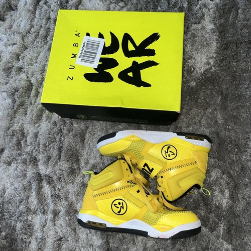 Zumba court air yellow shoes - zumba,