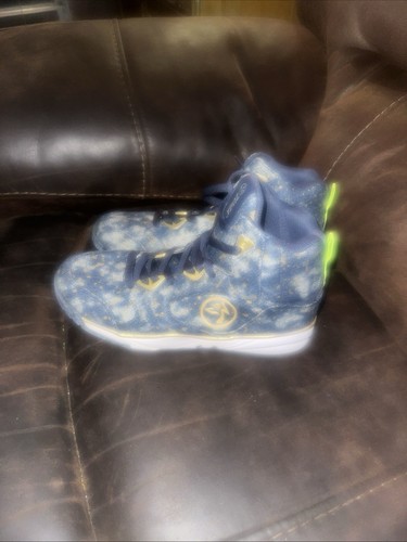 Zumba blue and gold high - and,